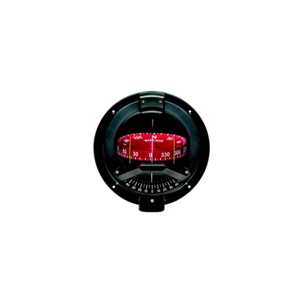 Navigator Compass, Bulkhead Mount, Combi Dial, Black