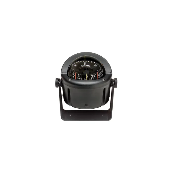 Helmsman Compass Bracket Mt., Combi Dial, Black