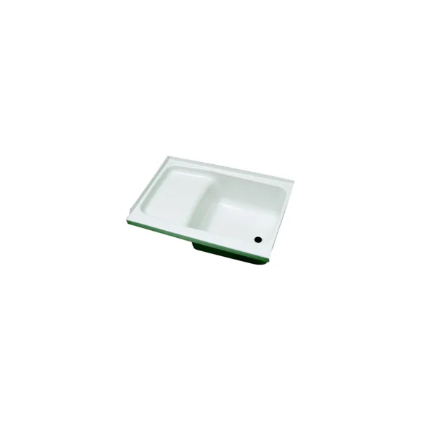 Specialty Recreation Right Drain Step Tub, 24" x 36", White