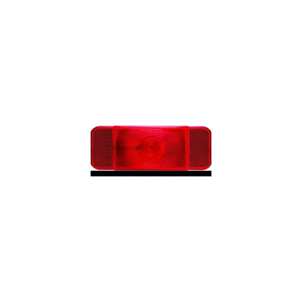 Optronics RVSTB60P Low Profile RV Combination Tail Light, Black Passenger Side