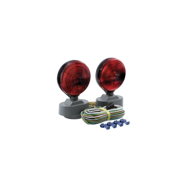 Optronics TL21RK Magnet Mount Towing Light Kit | Includes 20' Wiring Harness