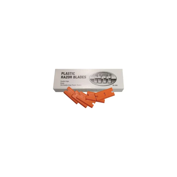 Captain's Choice Double Edge Plastic Blades, 100 pk