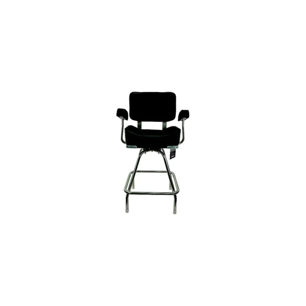 Springfield 1020009 Deluxe Captain's Seat With Stand, Black