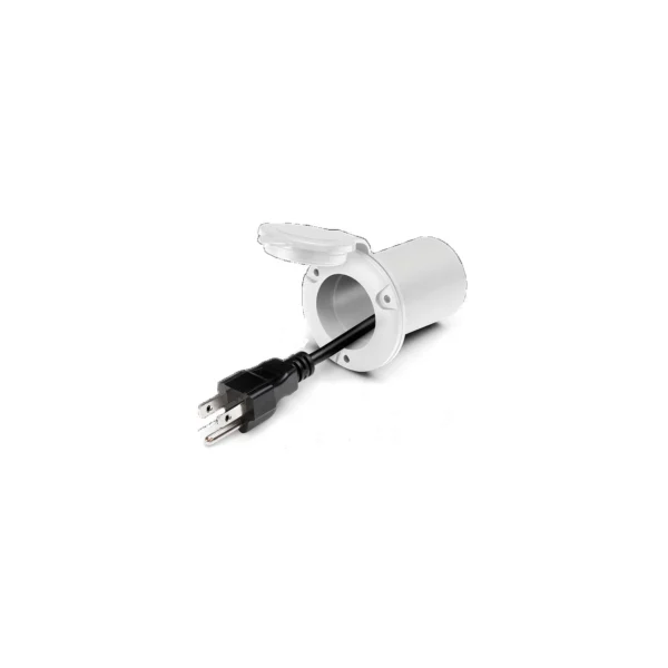 Pro Mariner 51310 AC Plug Holder+, White