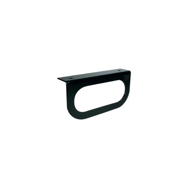 Anderson Black, Powder-Coated Steel Mounting Bracket For Use With Oval Lights