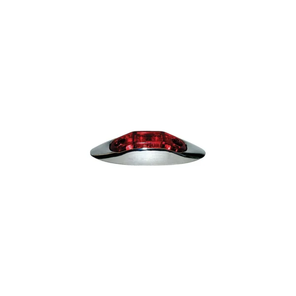 Anderson LED Clearance/Side Marker Light Kit With Chrome Bezel