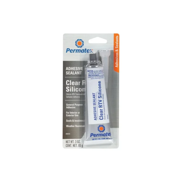 Clear RTV Silicone Adhesive Sealant