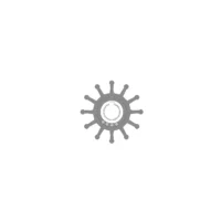 Johnson Pump 09-702B-1 Impeller Replaces Sherwood 10615K and Jabsco 17954-0001