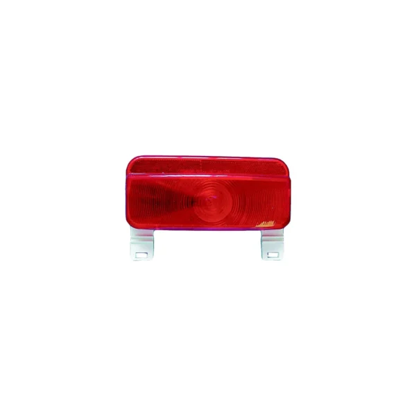 Compact Surface Mount Tail Light w/License Plate Bracket