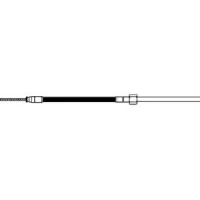 UFLEX M66 Universal QC Rotary Steering Cable (Replaces UFLEX, Morse Command 290 or Teleflex SSC62), 24'