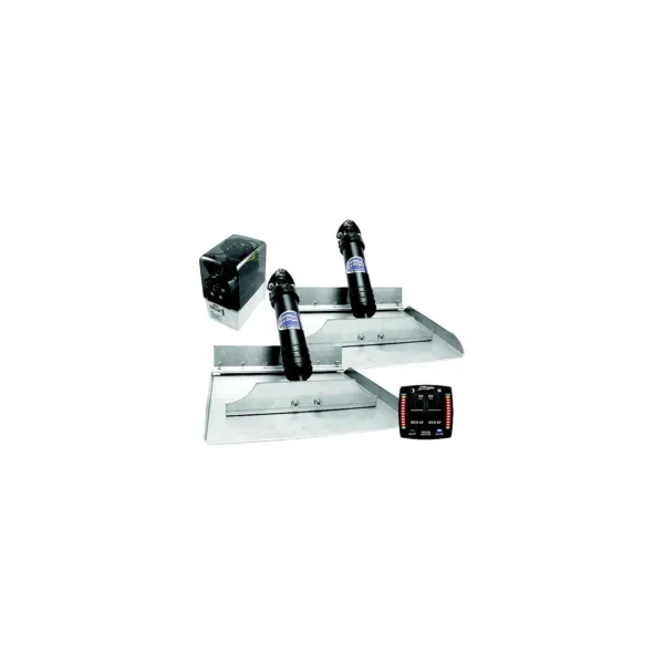 Bennett 129OBI Classic Hydraulic Trim Tab Kit With OBI9000H Integrated Helm Control, 12" x 9"