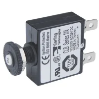 BLUE SEA Circuit Breaker Push Button QC 10A | 7054-BSS