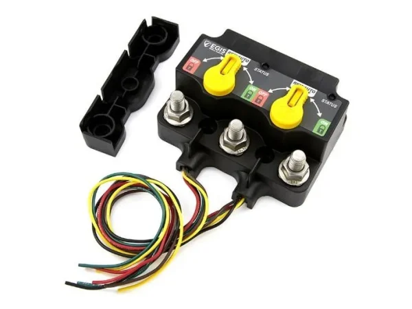 EGIS MOBILE ELECTRIC Dual XD Flex 2 - (Relay)-(Relay) w/Knobs - Tinned Wires, Bulk | 8720-1550B