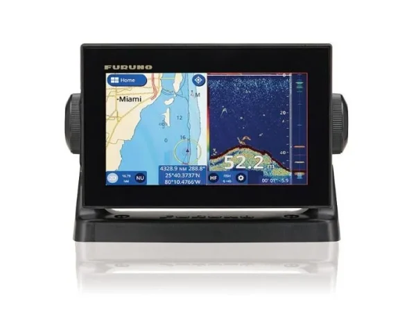 FURUNO 7" Multi Touch GPS/WAAS Chart Plotter with CHIRP and Conventional Fish Finder  |  GP1871F