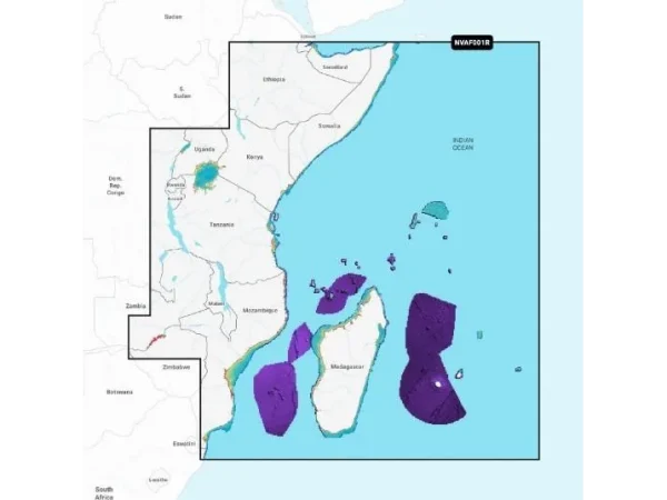 GARMIN 010-C1224-00 -GARMIN NAVIONICS+CARTOGRAPHY FOR AFRICA, EAST - MARINE CHARTS | 010-C1224-00