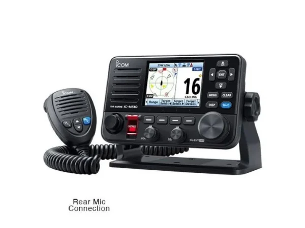 ICOM VHF fixed mount; class D DSC, no AIS | M510 11 USA - Image 3