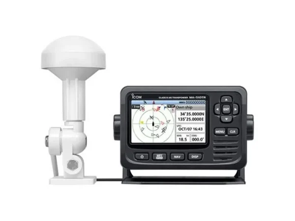 ICOM Class B AIS transponder with GPS navigation function, and NMEA 2000 connectivity | MA510TR 13