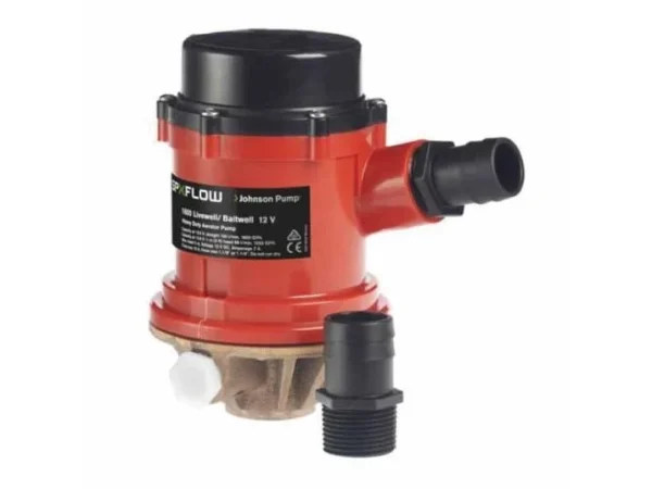 JOHNSON PUMPS 16004B PRO SERIES AERATOR PUMP 1600 GPH 12V