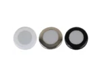 Scandvik A3C Downlight Kit - Cool White w/SS, White, & Black Trim Rings