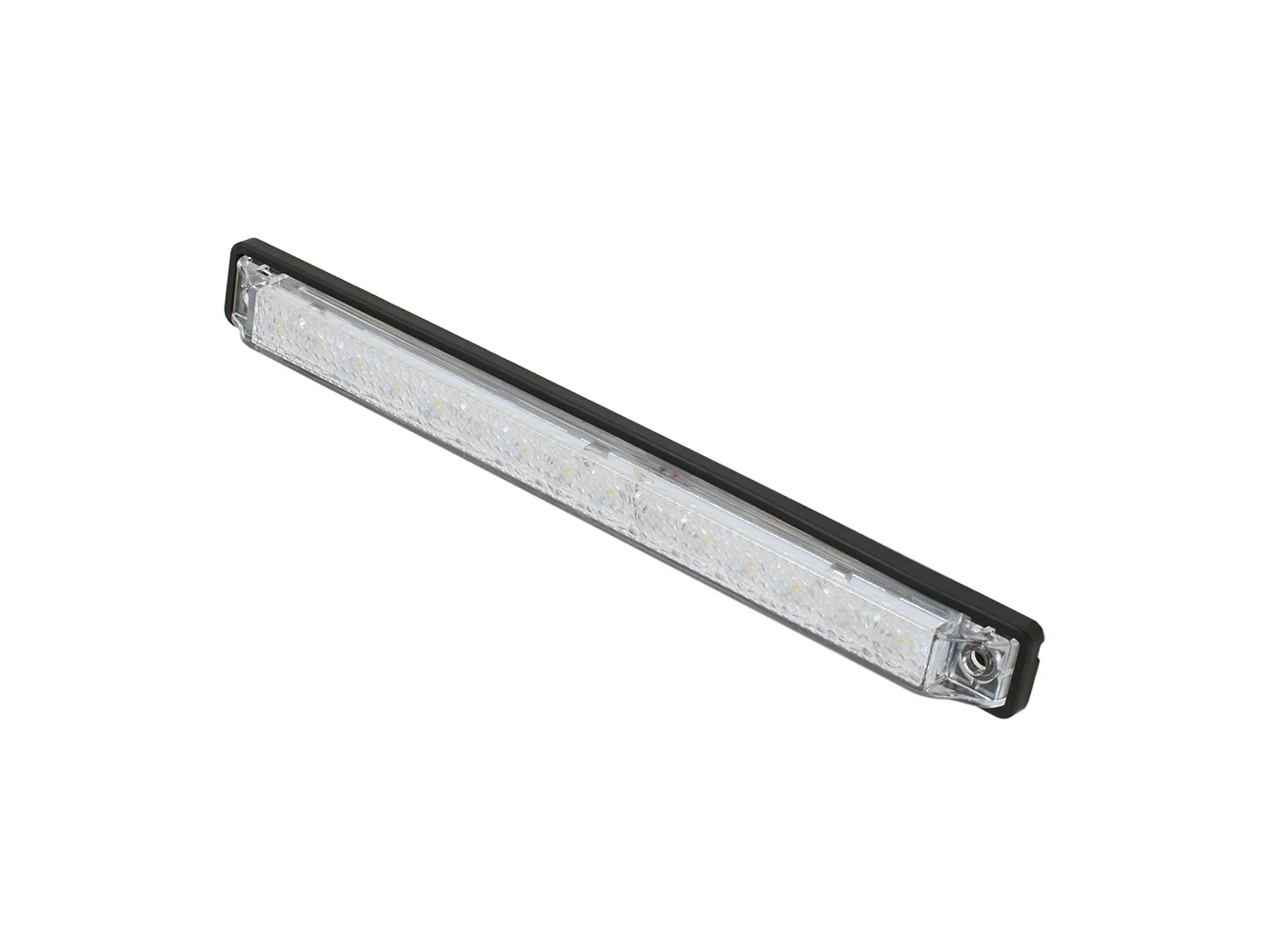 Scandvik 8" LED Light Strip - White w/Gasket - 12V
