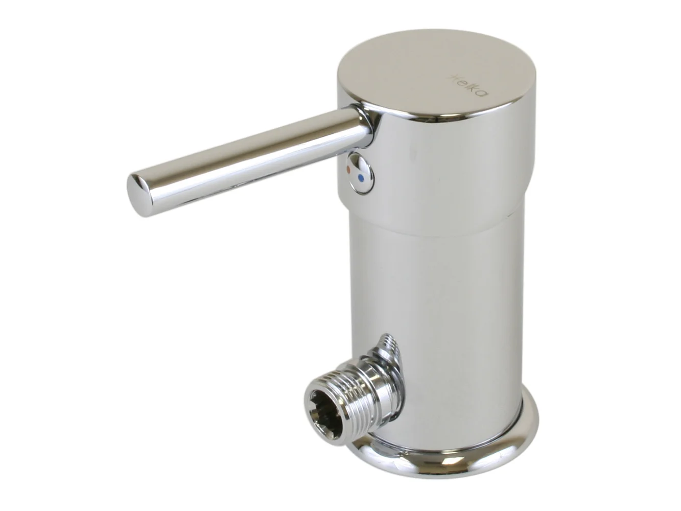 Scandvik Minimalistic Compact Single Level Mixer - Deck Mount - 3/8" & 1/2" Fittings