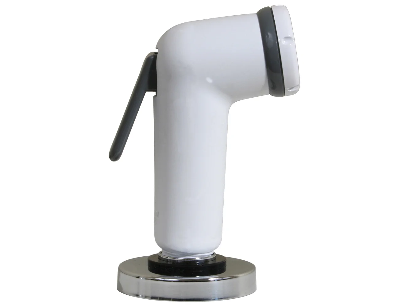 Scandvik Straight Handle Pull Out Sprayer - White w/6' Hose