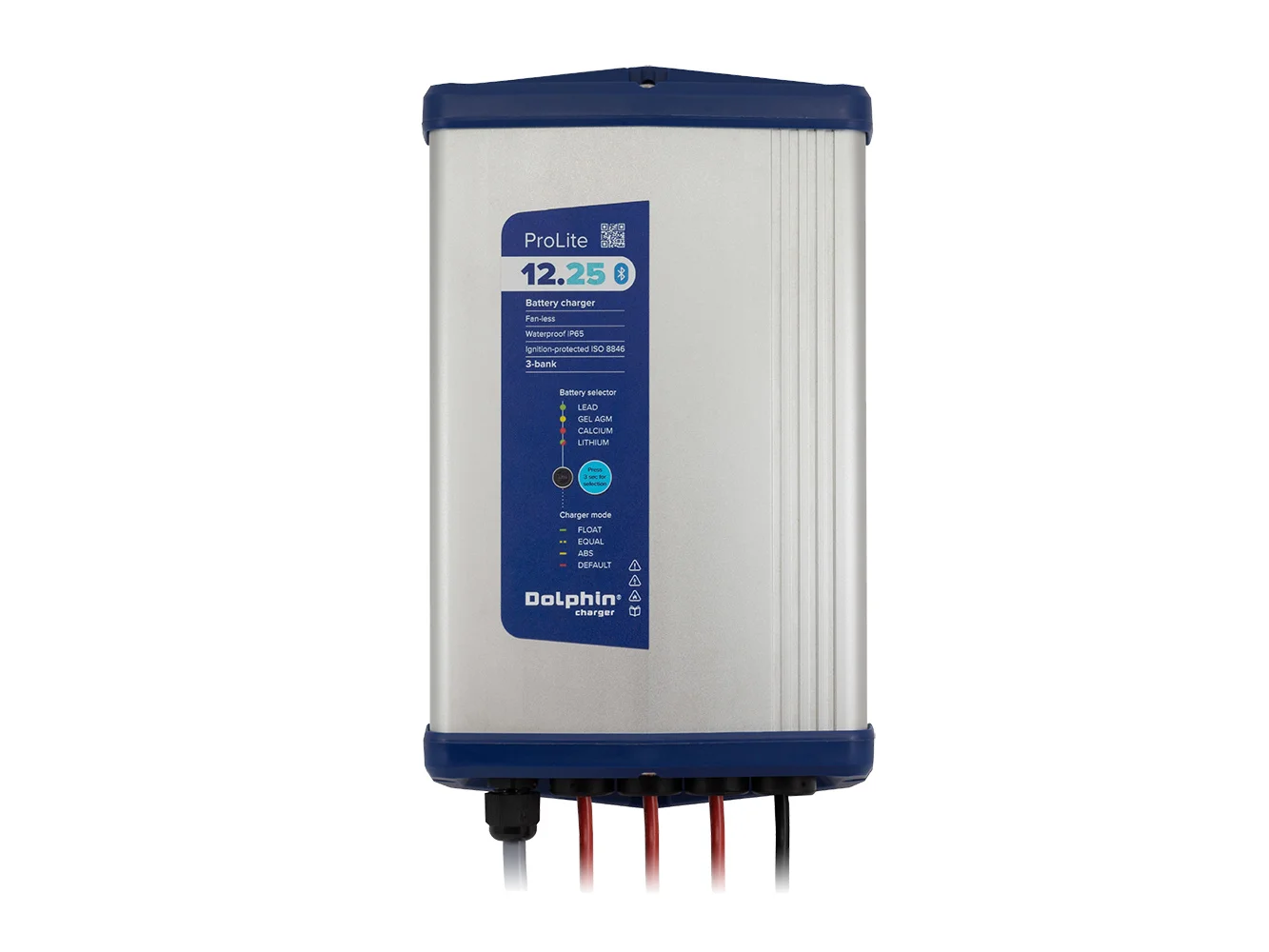 Dolphin Charger PROLITE Series Dolphin Battery Charger - 12V, 25A, 110/220VAC - 3 Outputs