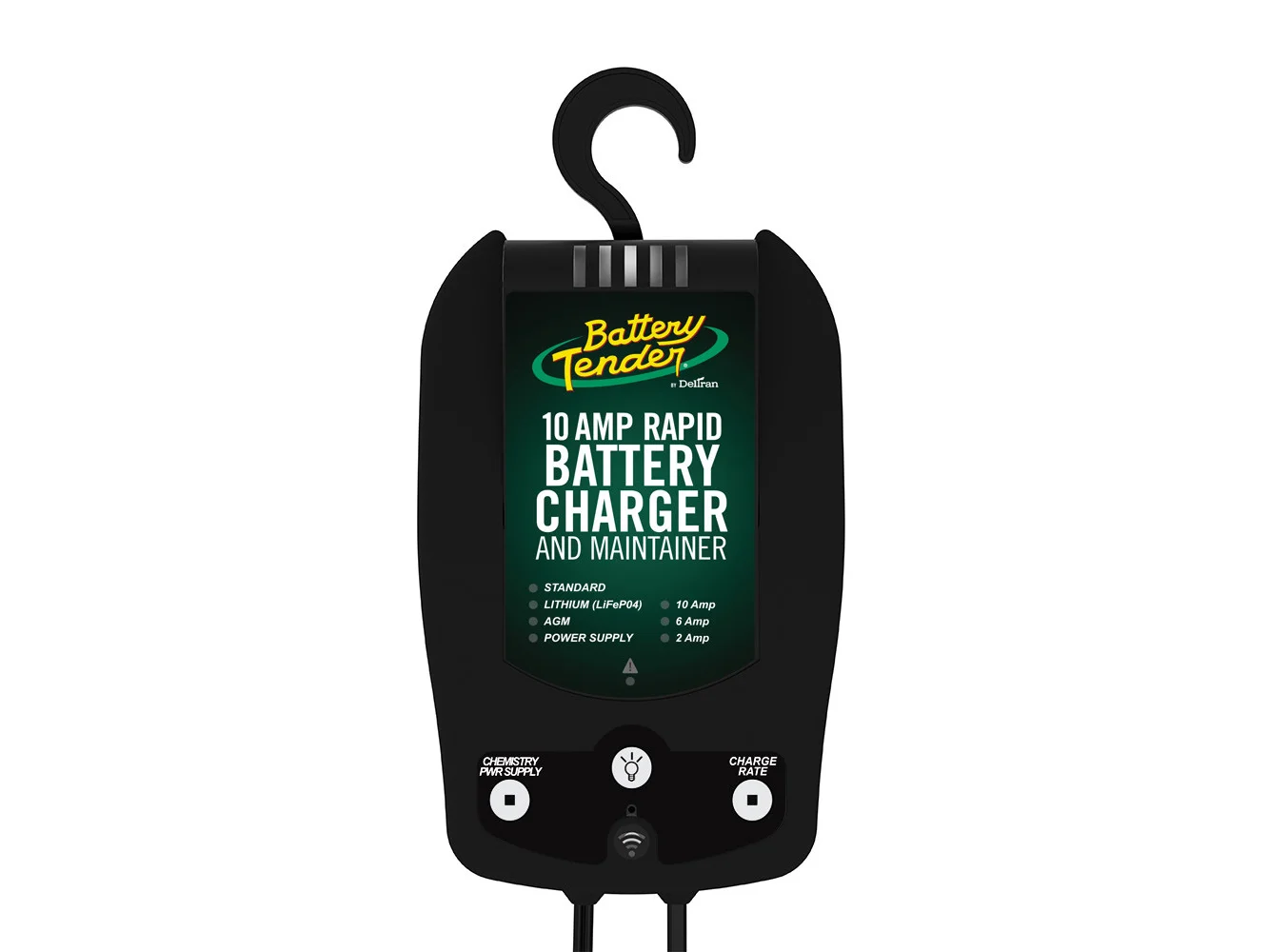 Battery Tender 12V, 10/6/2A Selectable Chemistry Battery Charger