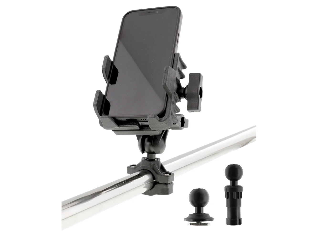 Scotty 0139 Phone Holder w/Post, Track & Rail Mounts