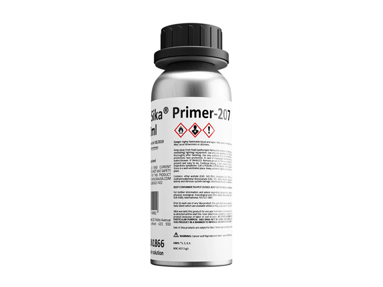 Sika Primer-207 - Pigmented, Solvent-Based Primer f/Various Substrates