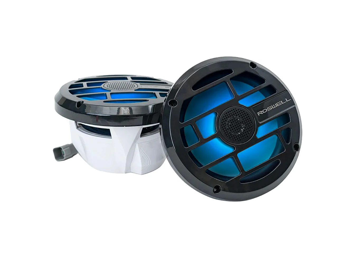 Roswell R Series 7.7” Marine Speakers - Anthracite Grille - 80W RMS & 160W Peak Power