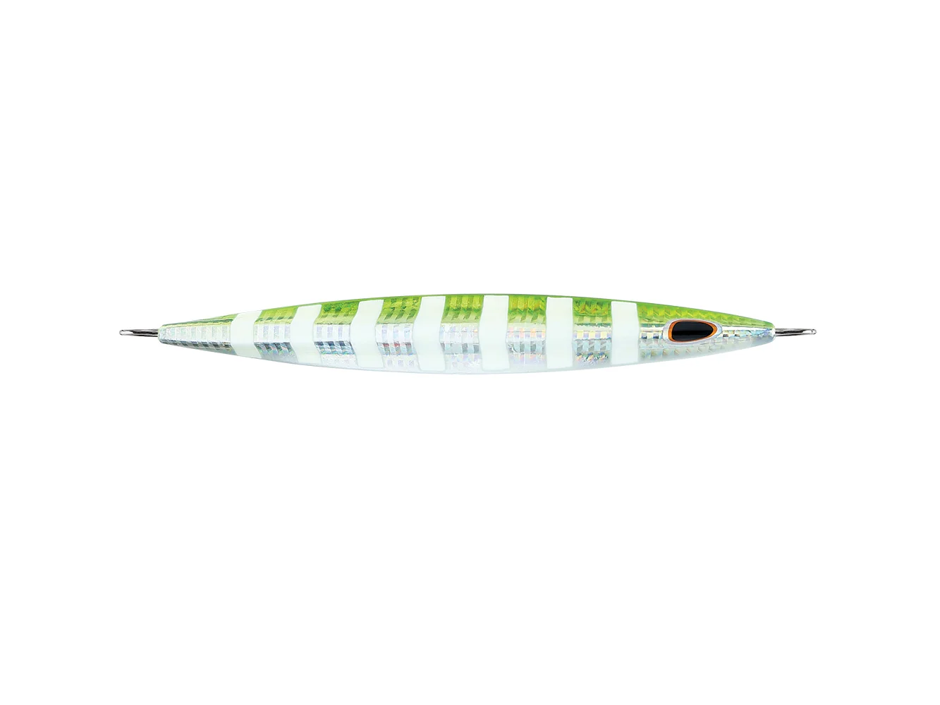 Williamson Kensaki 170 Jig - 6" - 6oz - UV Green Sardine Zebra