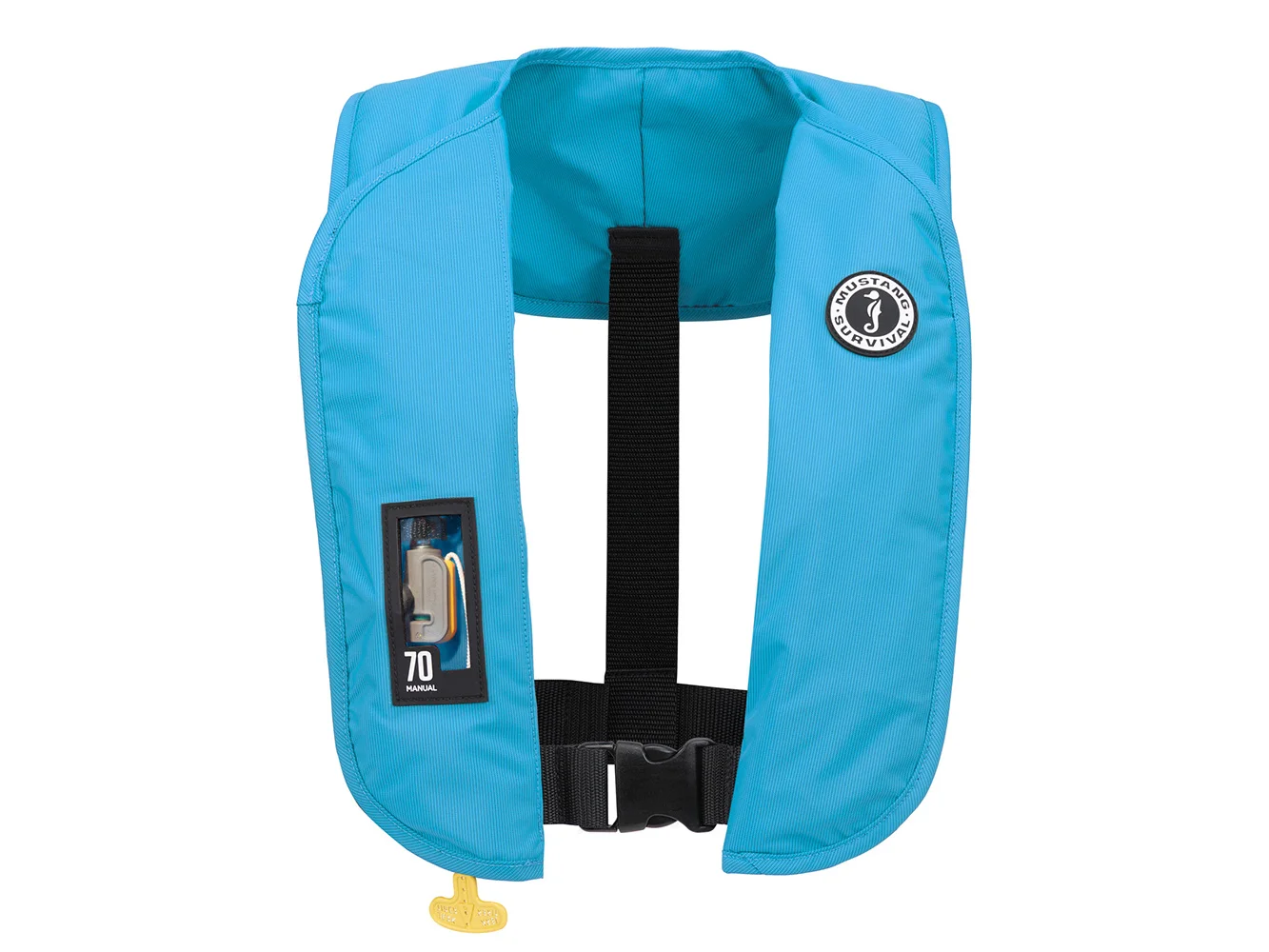 Mustang MIT 70 Manual Inflatable PFD - Azure (Blue)