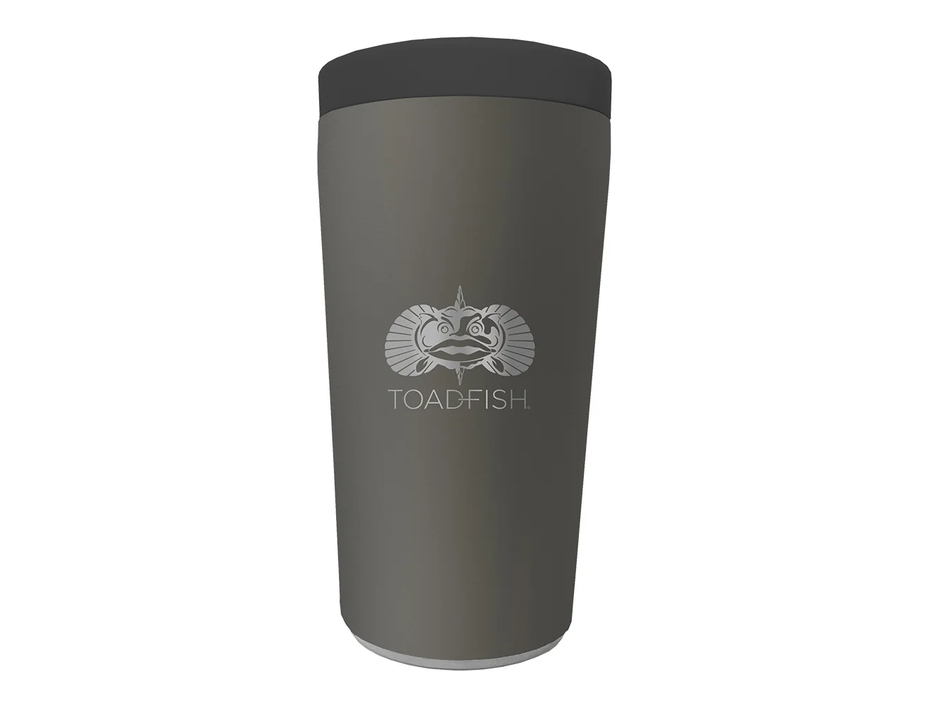 Toadfish Non-Tipping Can Cooler 2.0 - Universal Design - Graphite
