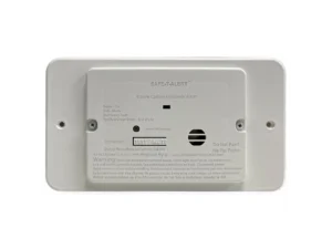 Safe-T-Alert 62 Series Marine Carbon Monoxide - Flush Mount - White - 12V w/Trim Ring
