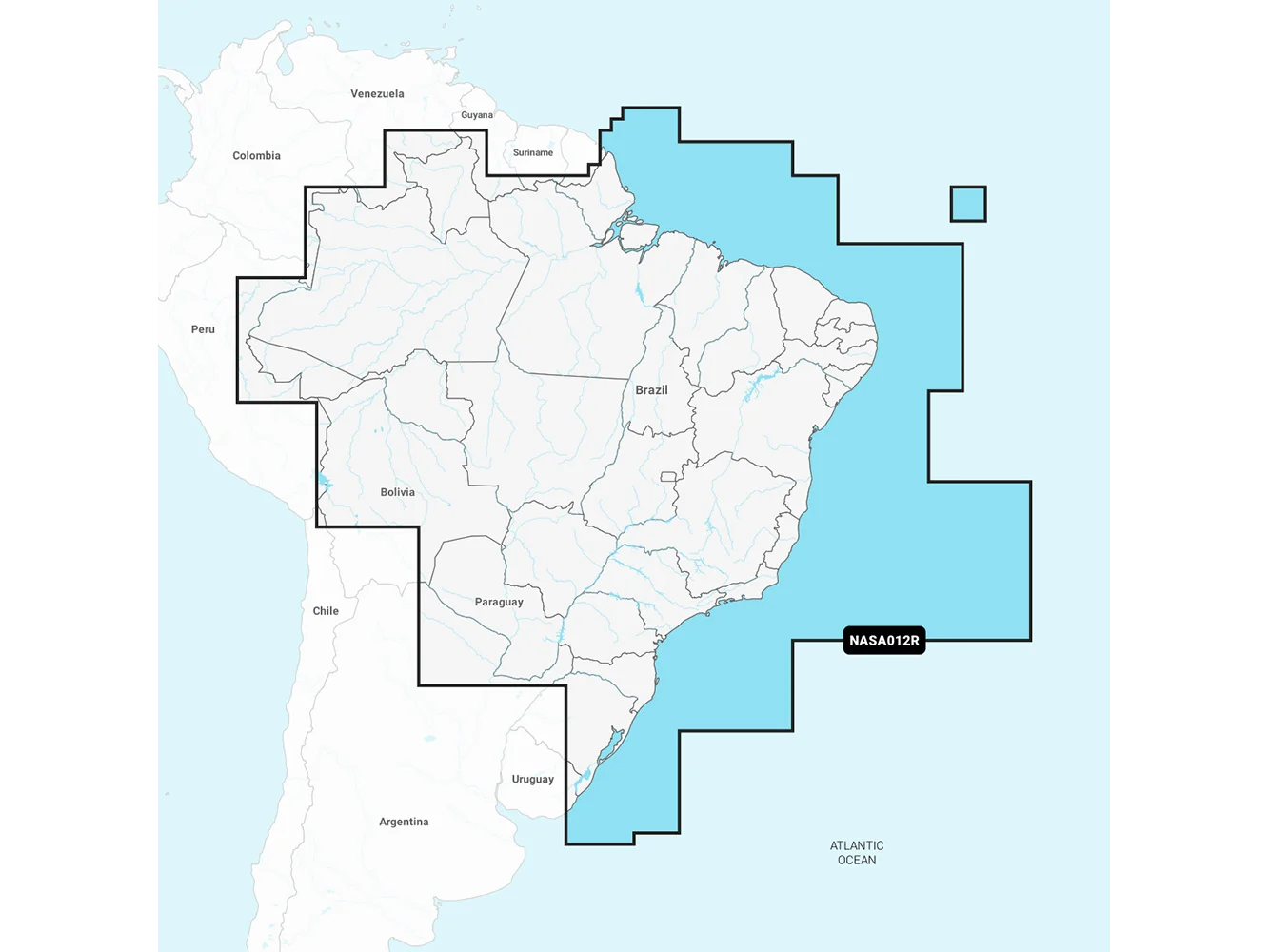Navionics NASA012R - Brazil - Navionics+