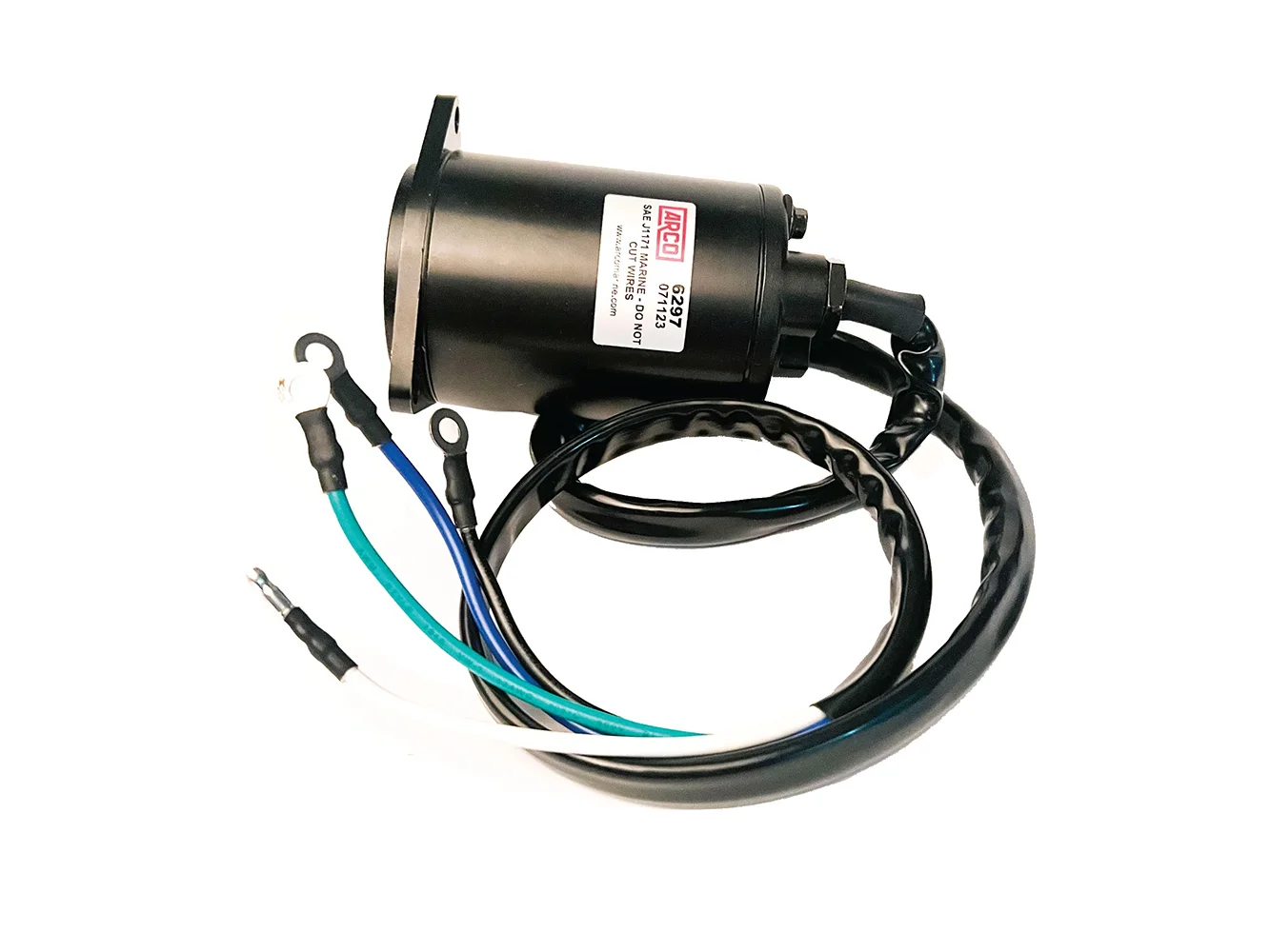 ARCO Marine Original Equipment Quality Replacement Yamaha Tilt Trim Motor - 1990-2003 250HP/1994-2003 225HP Units