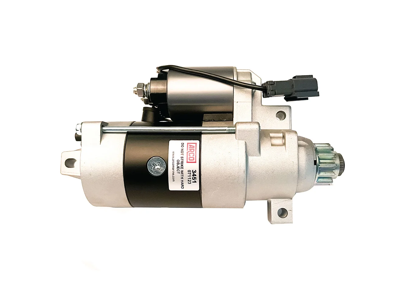 ARCO Marine Original Equipment Quality Replacement Yamaha Outboard Starter - 2007-2022