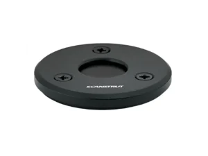 SCANSTRUT Low Profile Cable Seal to accommodate cables from 4-9mm (0.15"-0.35"), Anodized Aluminum - Black | DS-LP-21A-BLK