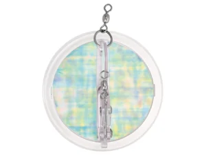Luhr-Jensen 3-1/4" Dipsy Diver - Clear/Clear Bottom UV Moon Jelly