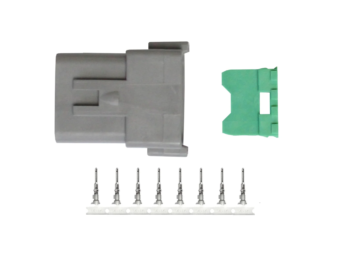 Pacer DT Deutsch Receptacle Repair Kit - 14-18 AWG (8 Position)