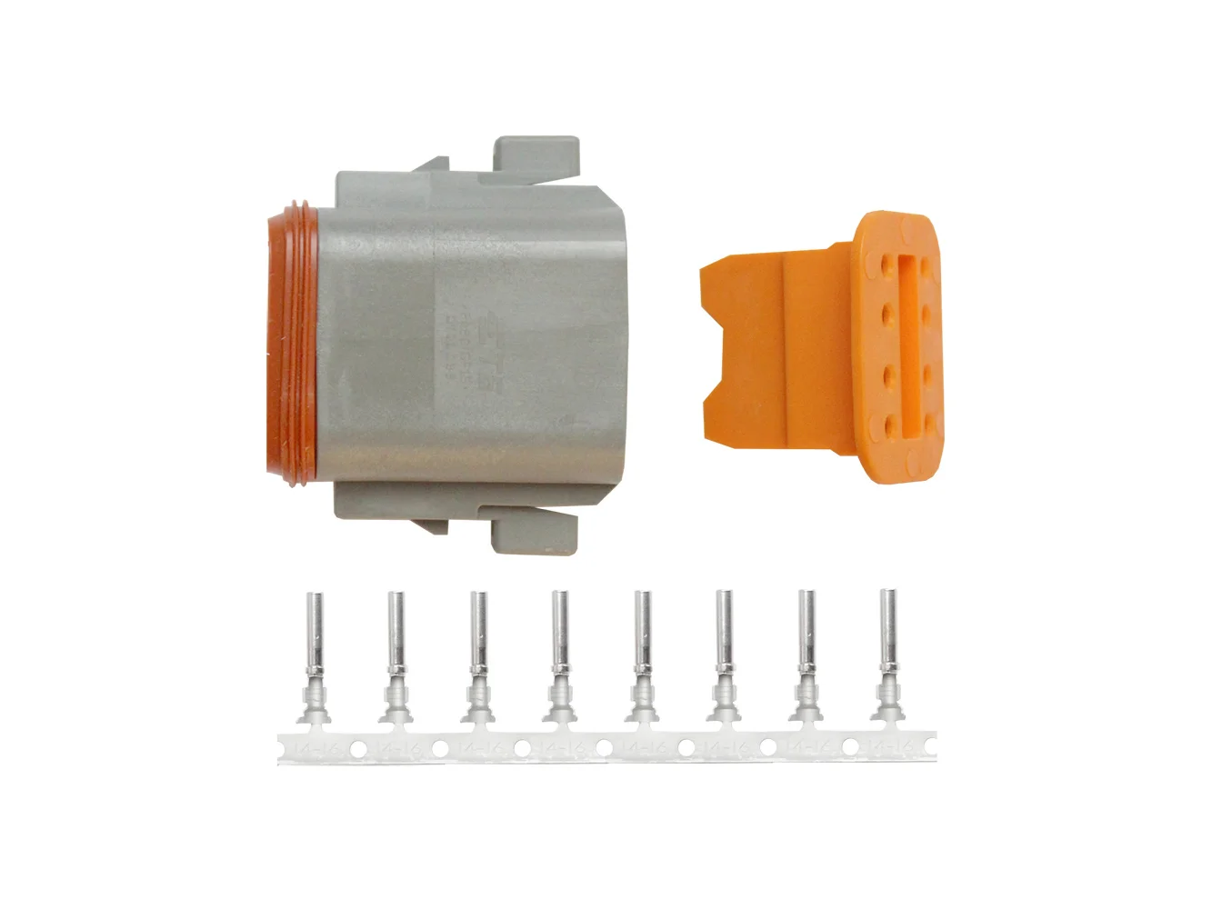 Pacer DT Deutsch Plug Repair Kit - 14-18 AWG (8 Position)