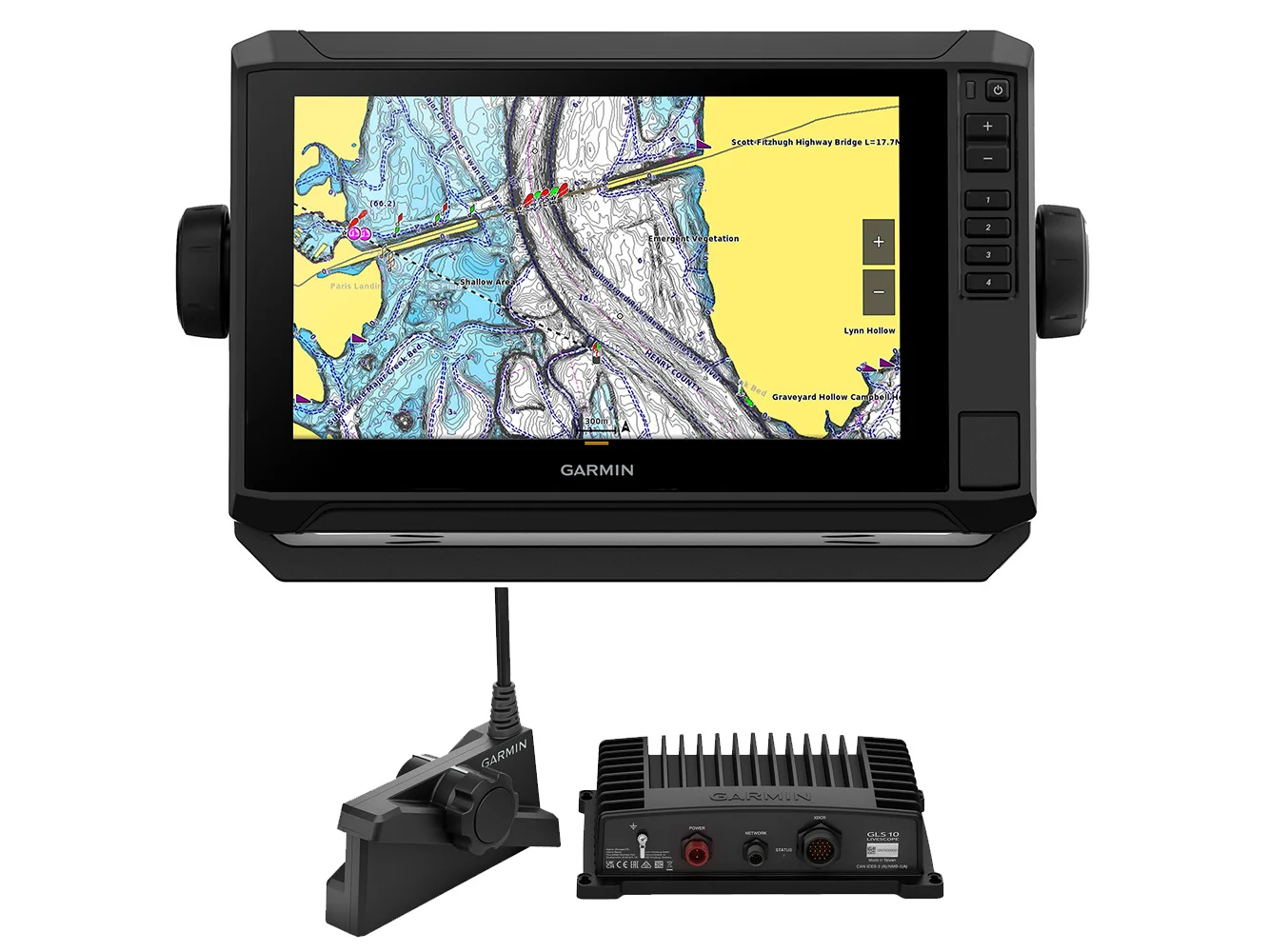 Garmin ECHOMAP™ UHD2 93sv w/Livescope Bundle