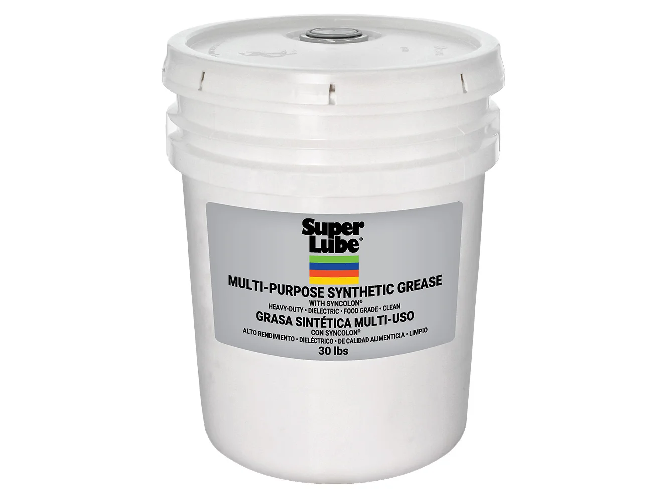 Super Lube Multi-Purpose Synthetic Grease w/Syncolon® (PTFE) - 30lbs