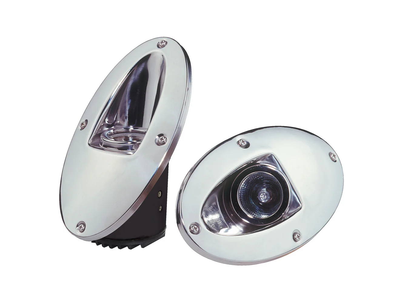 Innovative Lighting Docking, Hull, Back-Up LED Lights - Chrome