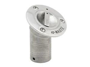 Whitecap 30&deg; EPA Pull-Up Deck Fill Angled 1-1/2" (Waste)