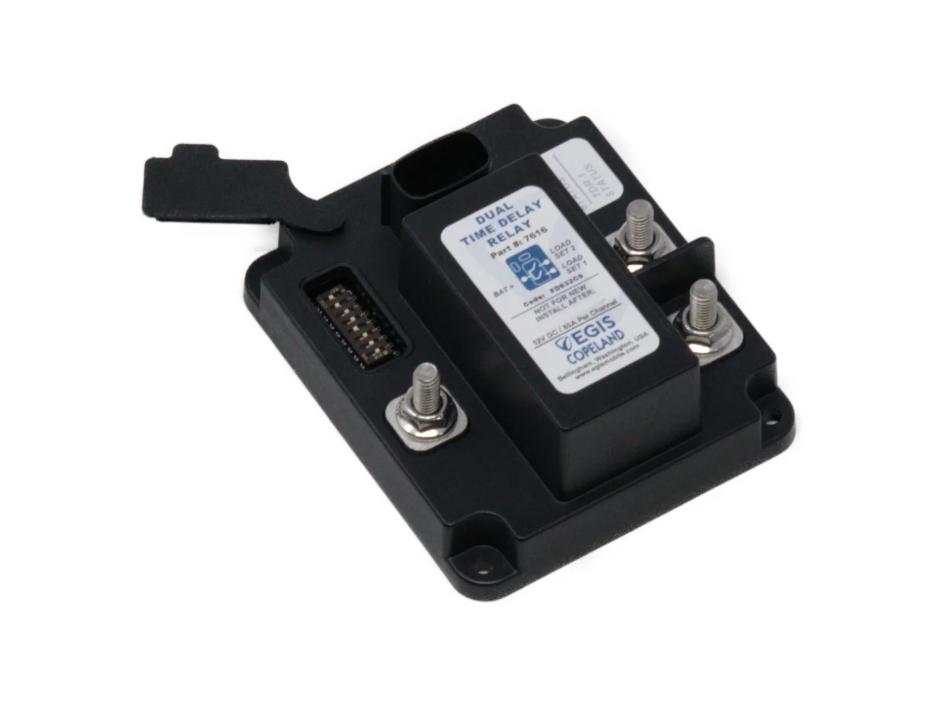 Egis TDR Series Dual Output Time Delay Relay 12V (2 x 80A)