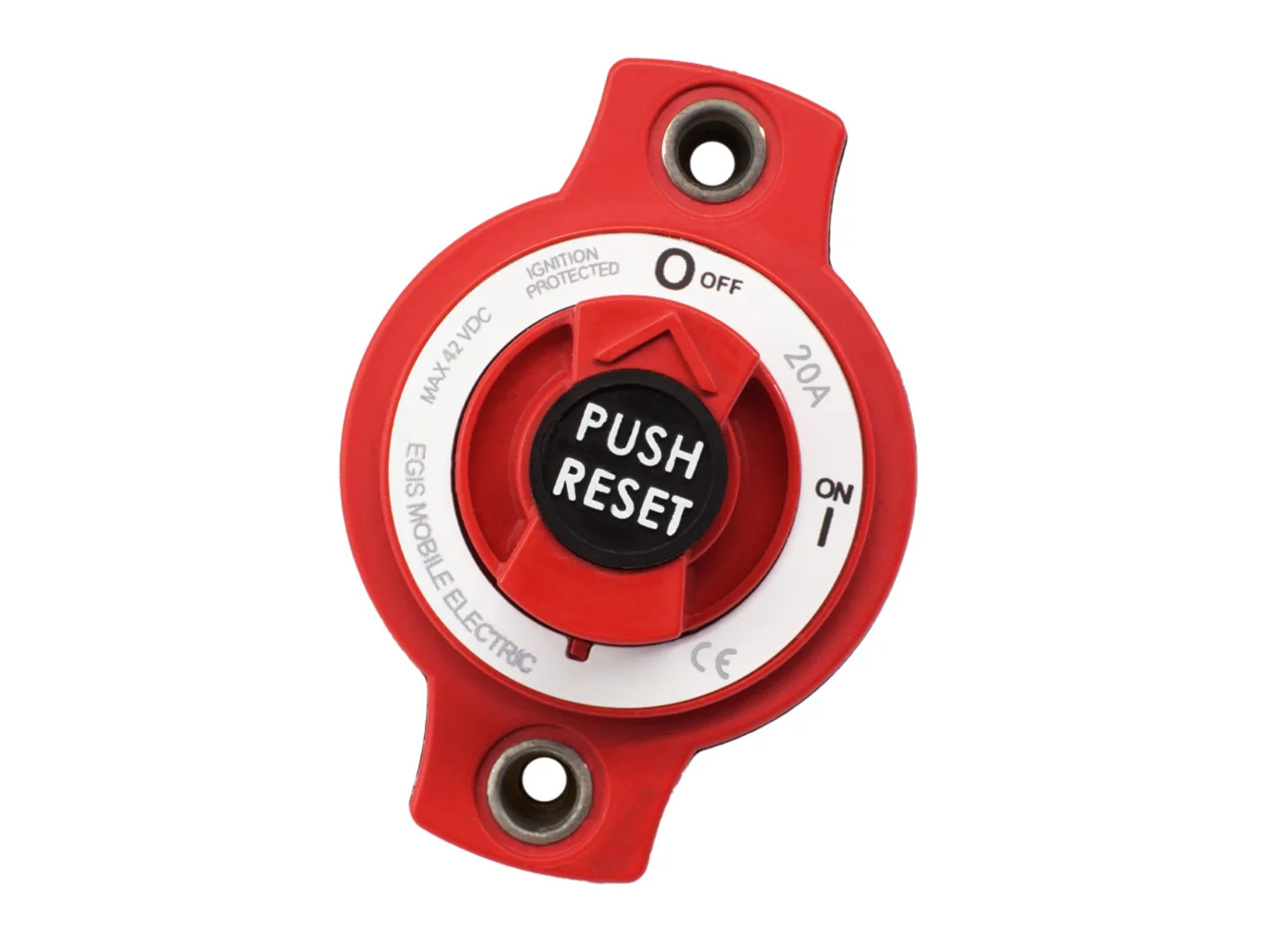 Egis 20A Panel Mount Mini Circuit Breaker