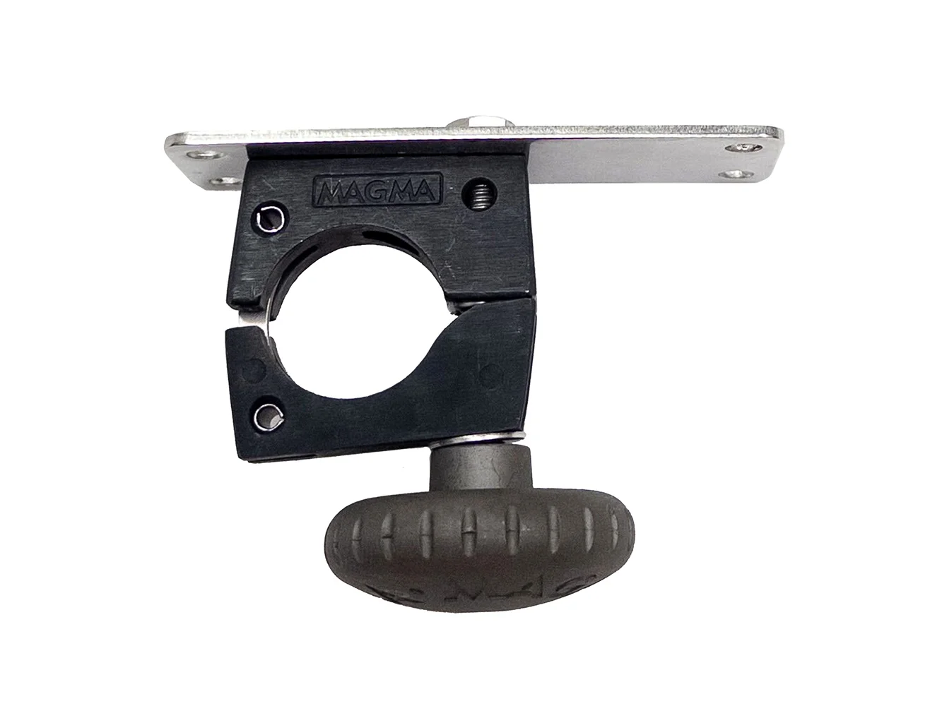 Magma Horizontal Round Rail Mount w/Knob - 1-1/2"