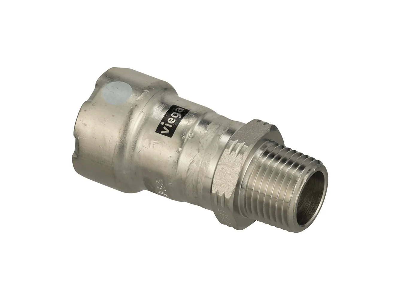 Viega MegaPress 316 FKM MPT Adapter - 1-1/4" x 1-1/4" (MPT)